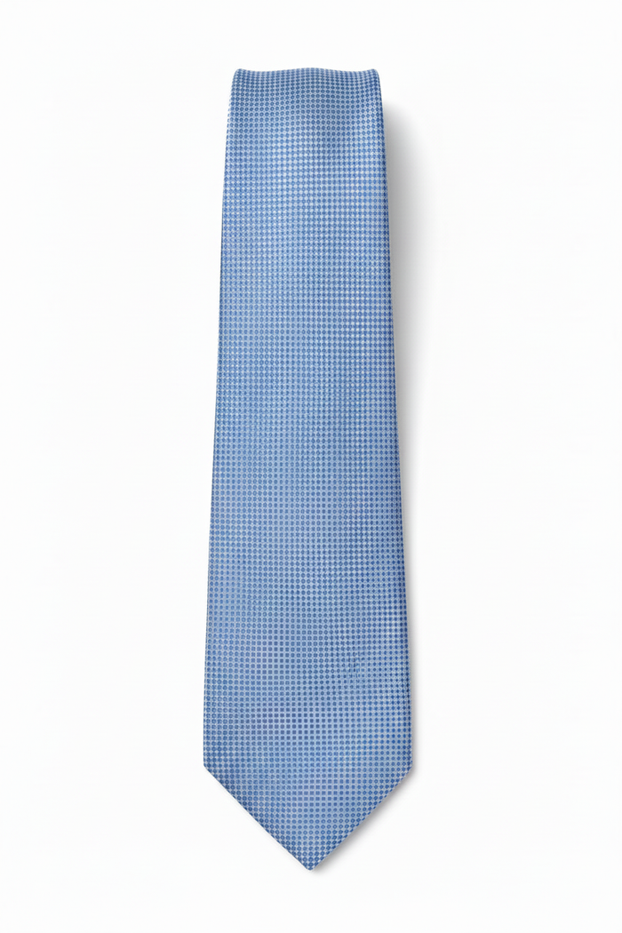 Sky Blue Self-Pattern Tie