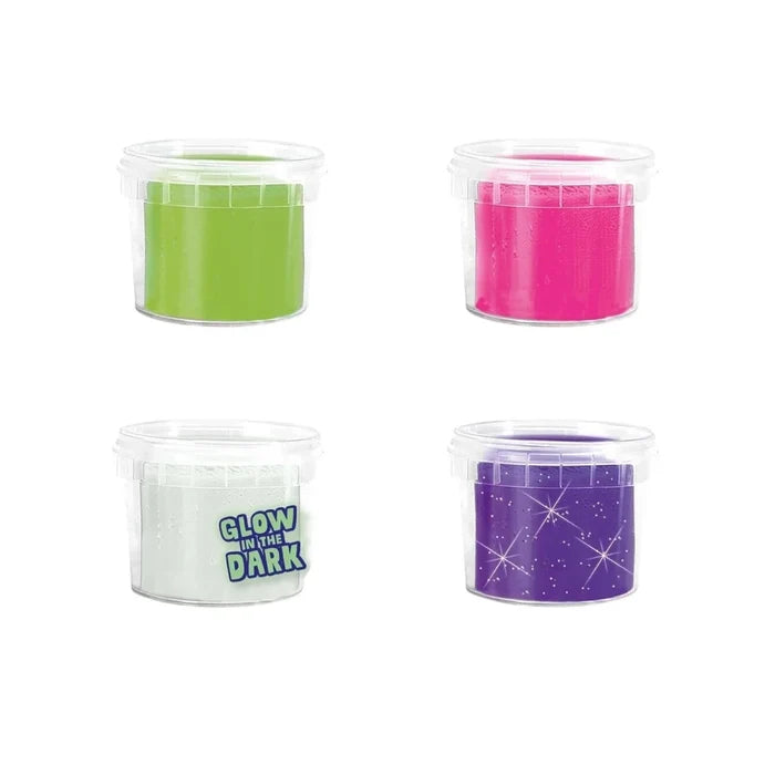 SES Creative Feel Good Glow Dough 4x90g - ebebek