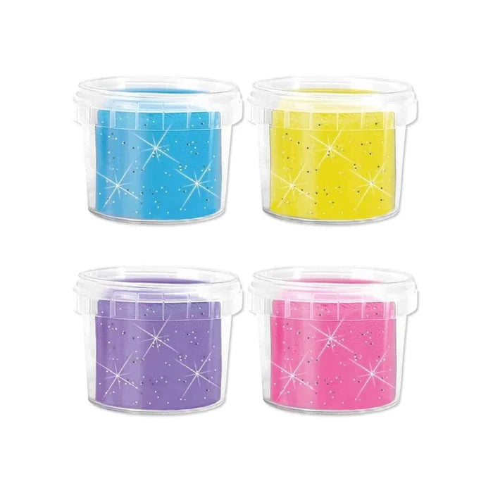 SES Creative Feel Good Sparkle Dough 4x90g - ebebek