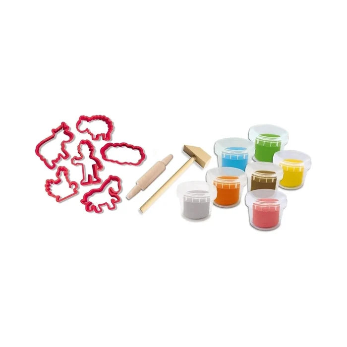 SES Creative My First Dough Mega Set with Tools 7x90g - ebebek