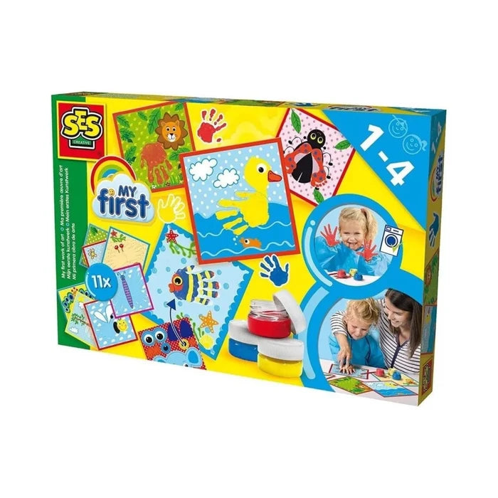 SES Creative My First Work of Art Fingerpaint Set - ebebek