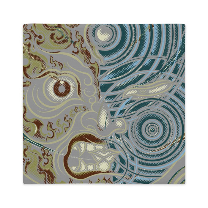 Set of 3 by 22" x 22" (56 x 56 cm) / Grey / Cover Only