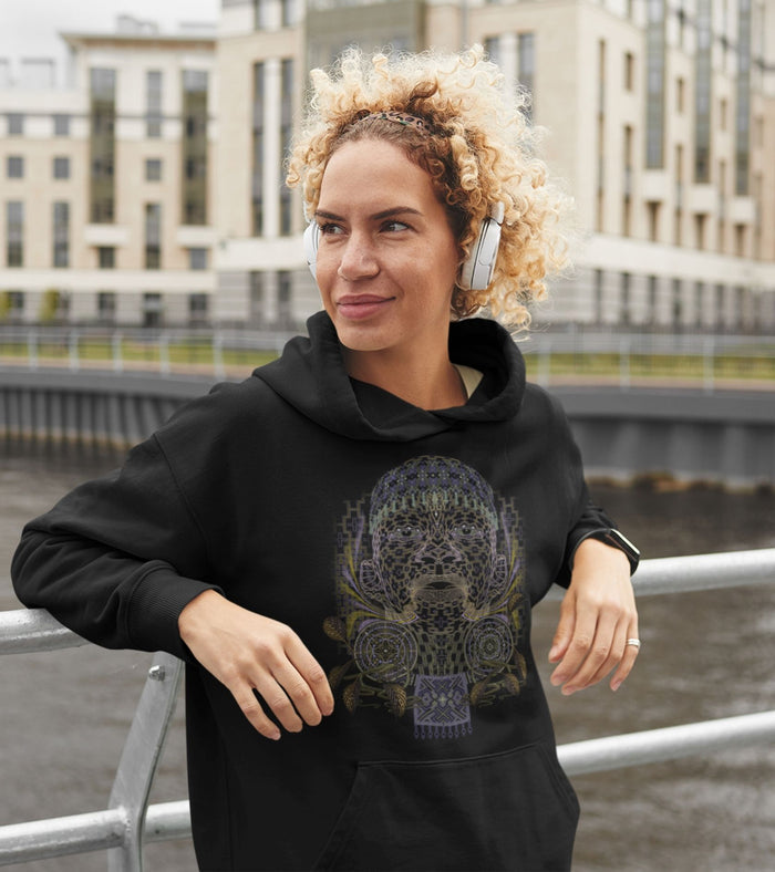 Shamanico Hoodie Choice of Colors — visionary art by Symbolika