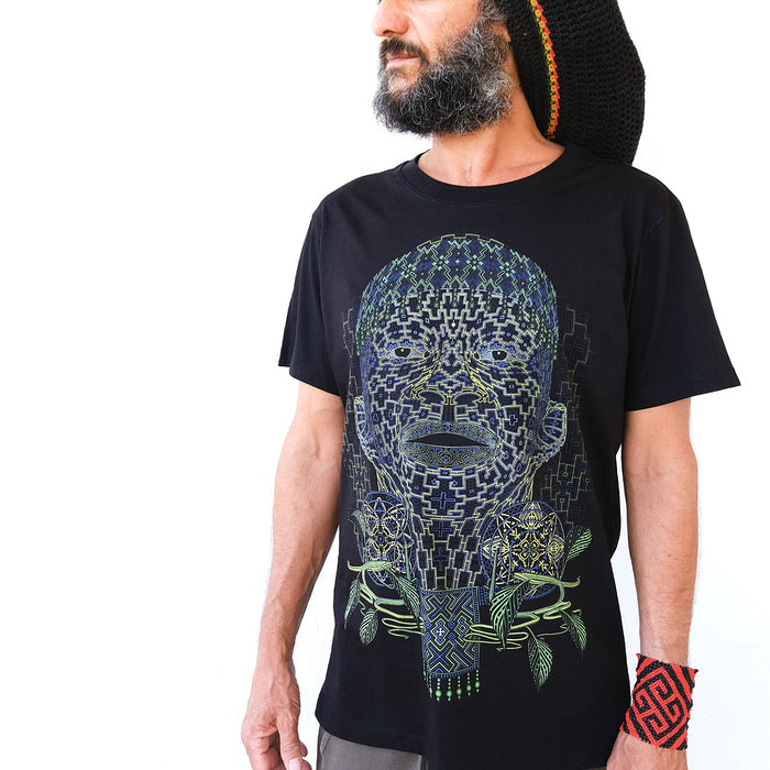 Shamanico T-Shirt Black — Image 3 by Symbolika
