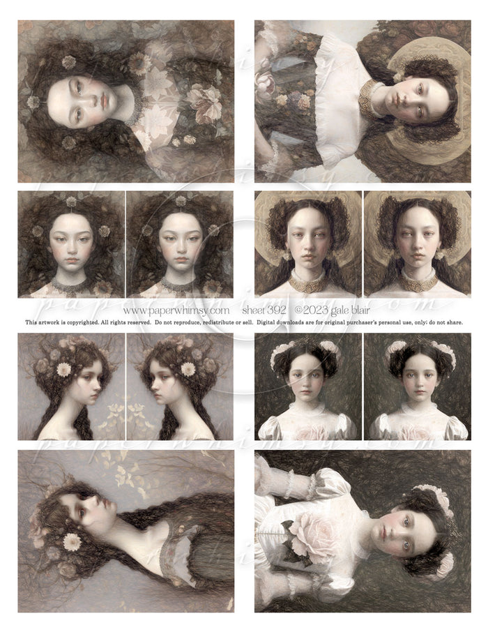 Sheet 392 PRINTED - paperwhimsy