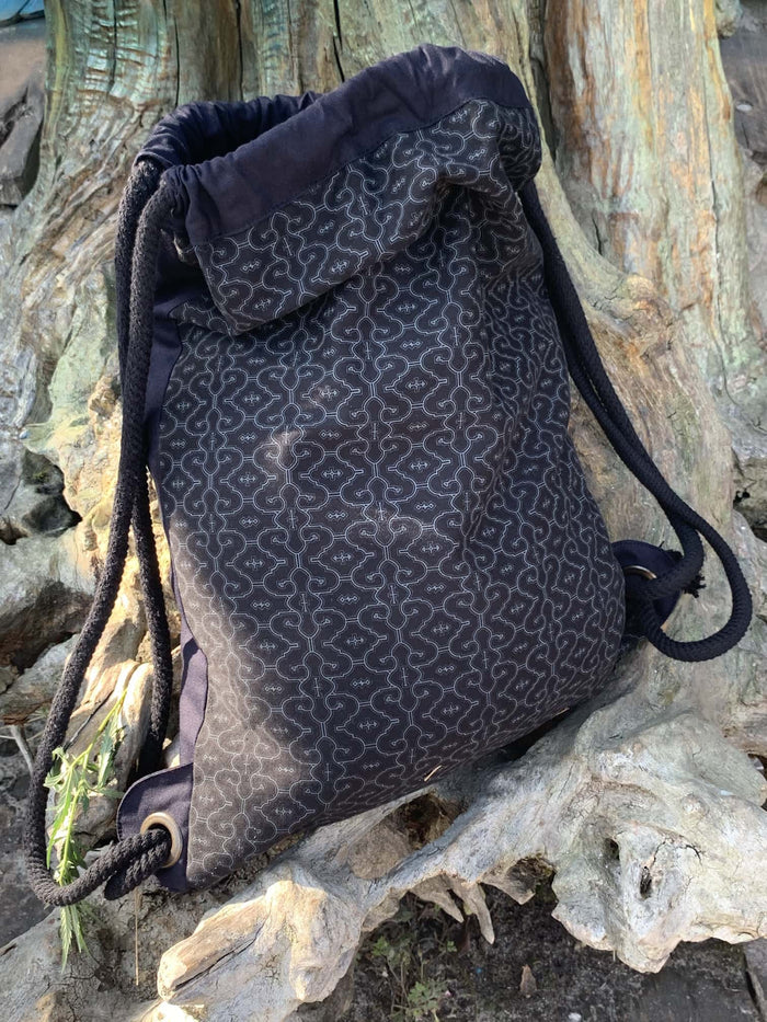 Shipibo Drawstring Bag - Visionary Art Clothing by Symbolika