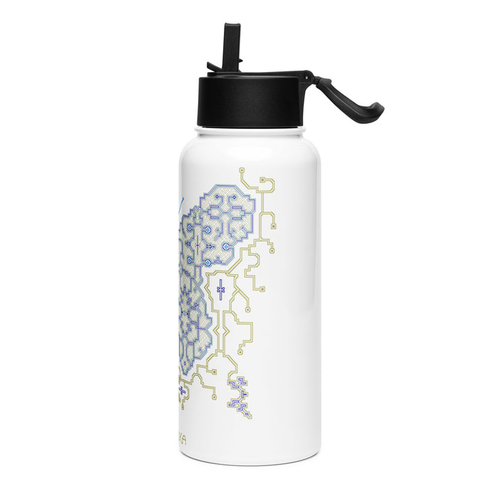 Shipibo Butterfly Water Bottle — Image 2 by Symbolika