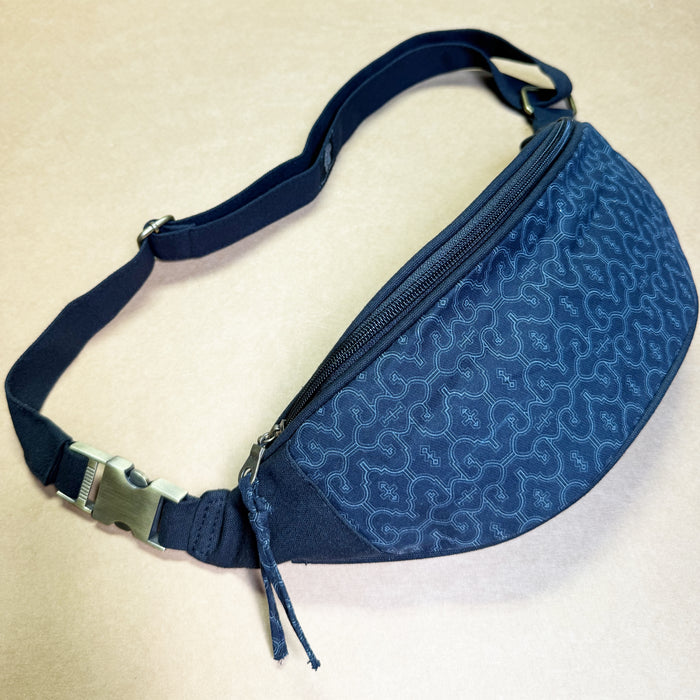 Shipibo Classic Glow Fanny Pack Fanny Pack - Front View by Symbolika