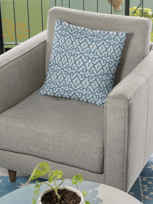 Shipibo Gradient - Square Pillow (M) - symbolika