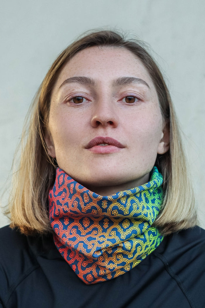 Shipibo Neck Gaiter — Image 3 by Symbolika