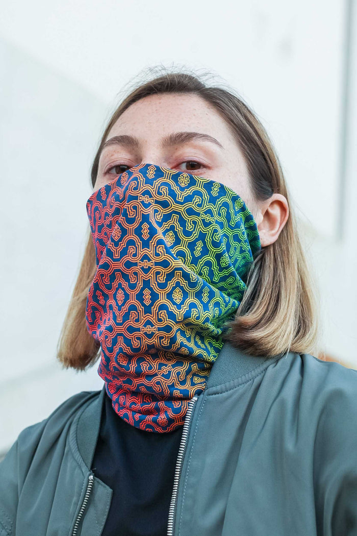 Shipibo Neck Gaiter — Image 4 by Symbolika