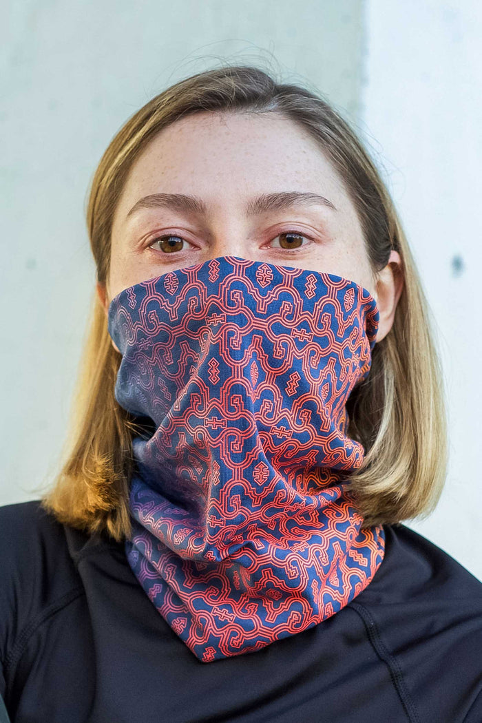 Shipibo Neck Gaiter — Image 6 by Symbolika