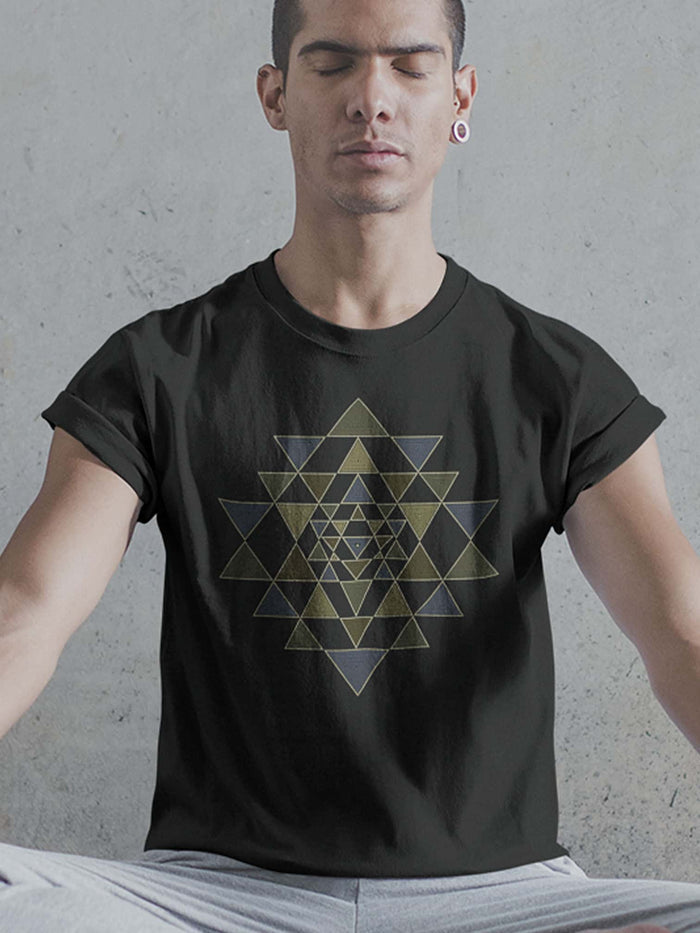 Shri Yantra T-Shirt Choice of Colors — Image 2 by Symbolika