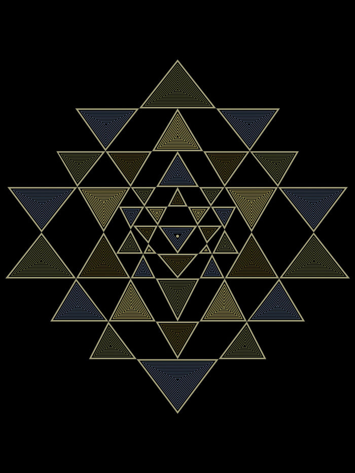 Shri Yantra T-Shirt Choice of Colors — Image 3 by Symbolika
