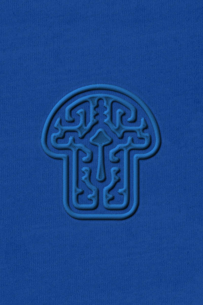 Shroom Sweatshirt Blue — Image 2 by Symbolika