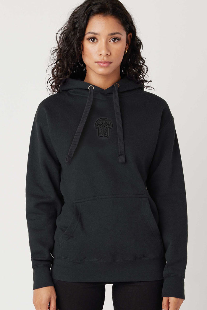 Shroom Hoodie — visionary art by Symbolika