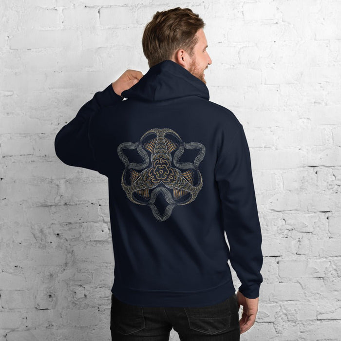 Shroom Hoodie Choice of Colors — visionary art by Symbolika