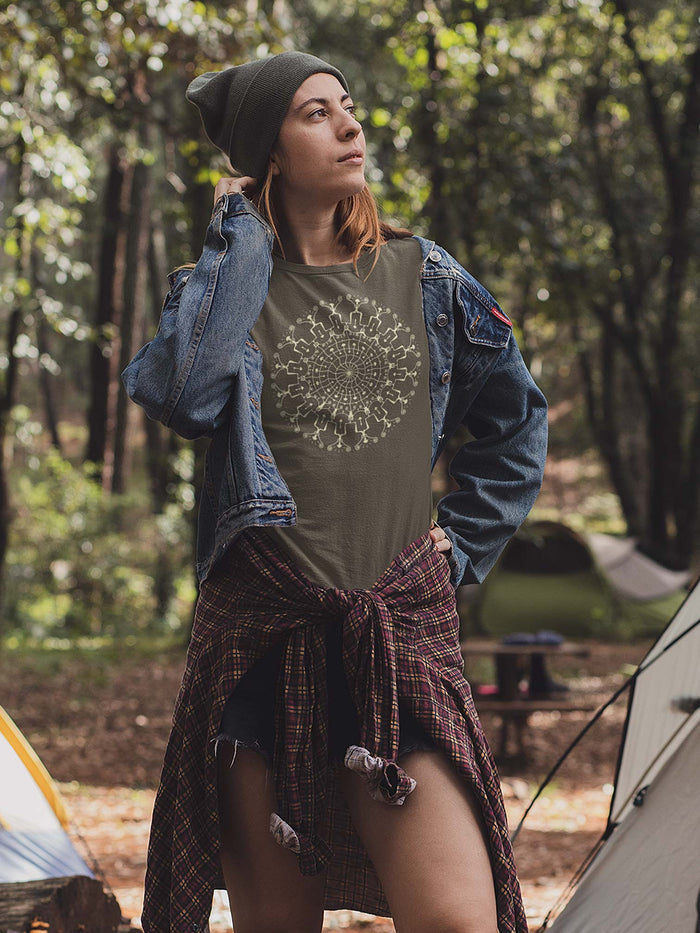 Shrooms Hora Glow - Made to order Women T-shirt - Colours - symbolika