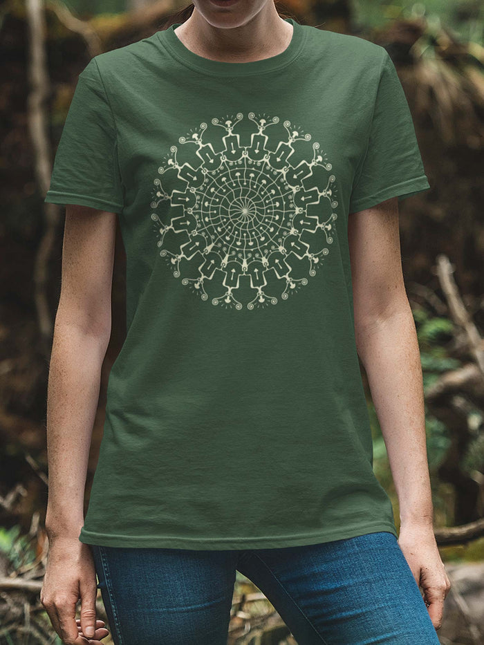 Shrooms Hora Glow - Made to order Women T-shirt - Colours - symbolika
