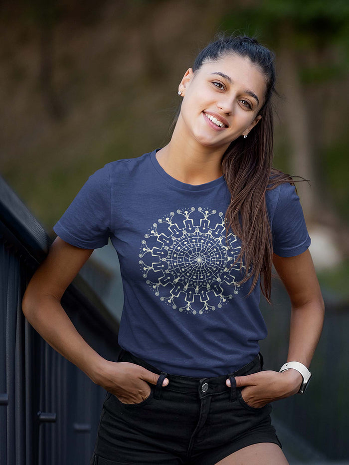 Shrooms Hora Glow - Made to order Women T-shirt - Colours - symbolika