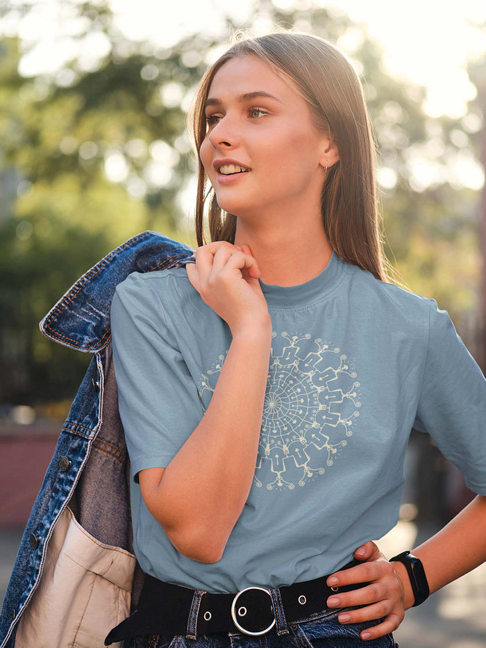 Shrooms Hora Glow - Made to order Women T-shirt - Colours - symbolika
