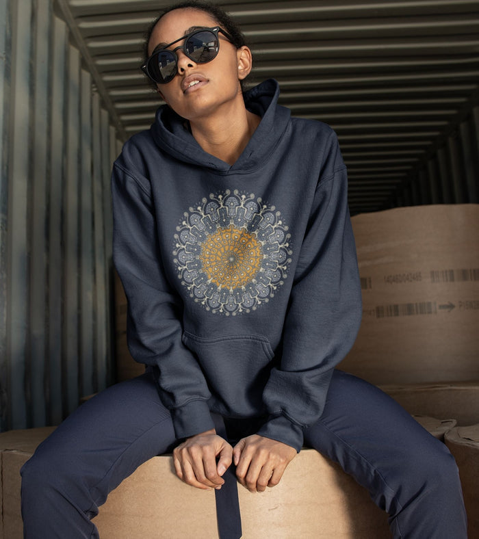 Shrooms Hora Hoodie Choice of Colors — Image 3 by Symbolika
