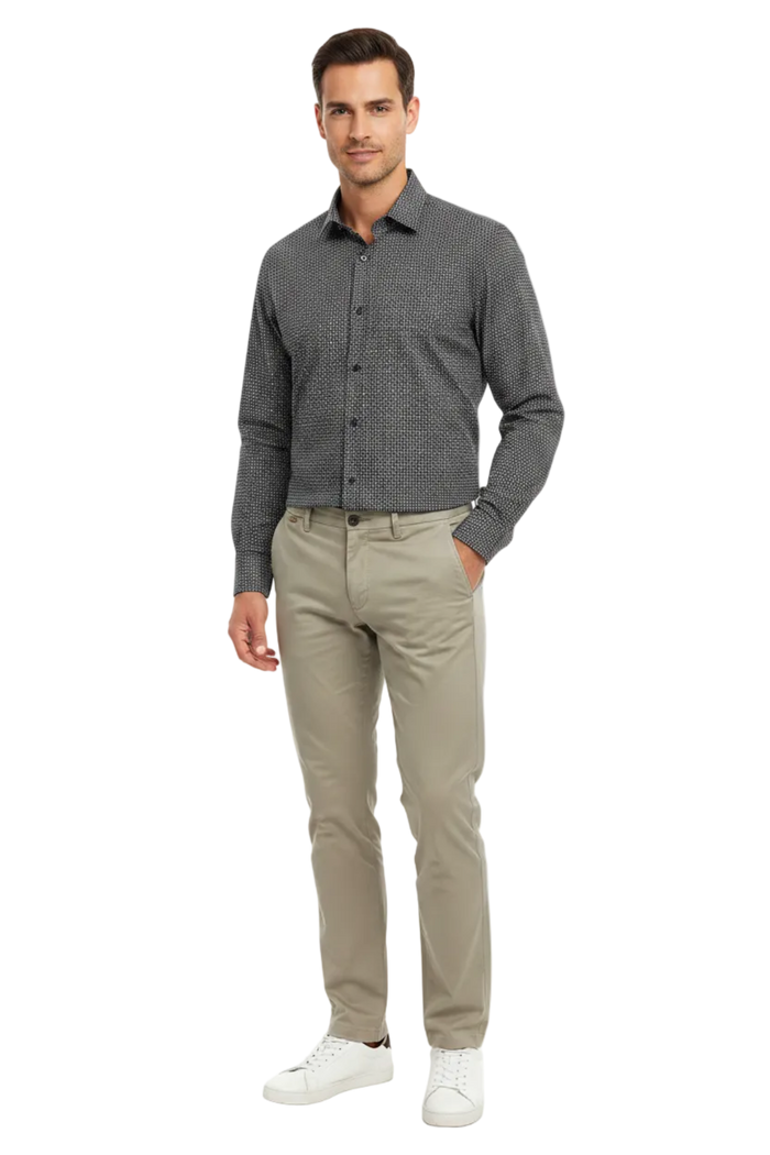Sinatra Brown Shirt-C18355