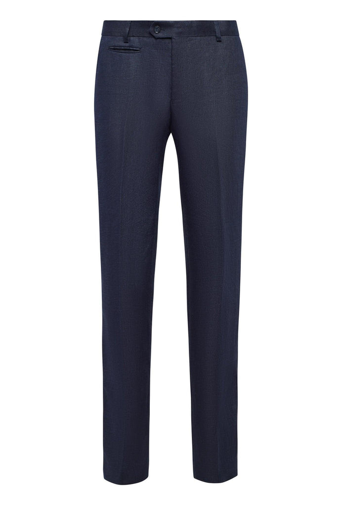 Abram Navy - SL7 - Linen Suit - Harrys for Menswear