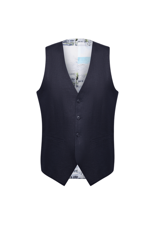 SL7 - Navy Waistcoat - Harrys for Menswear