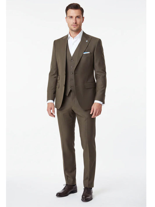 SM4-Clay Abram 3 Piece Suit Jacket