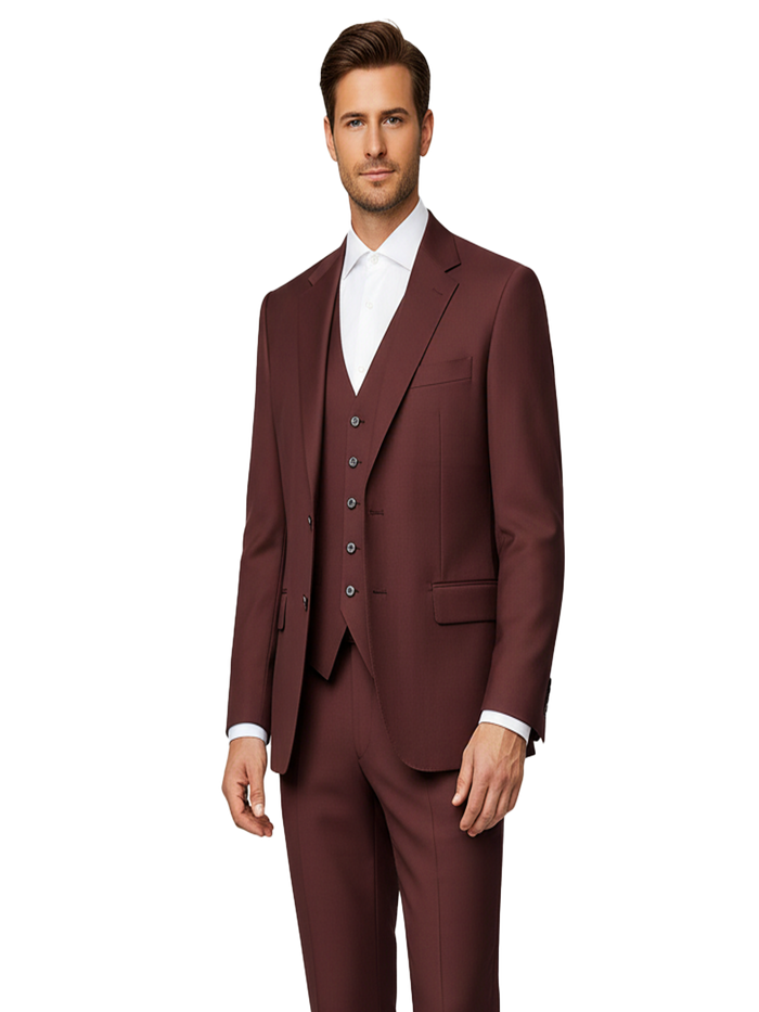 SM6-Wine Abram Jacket ( Sold Seperately)