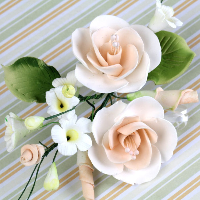 Small Dog Rose Sprays - Peach