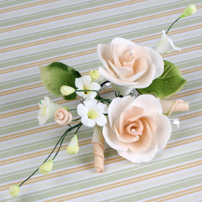 Small Dog Rose Sprays - Peach