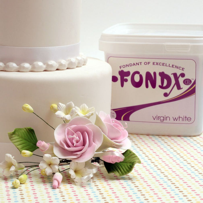 Pink Gumpaste Dog Rose Spray Cake Decoration perfect for cake decorating rolled fondant wedding cakes, buttercream birthday cakes, & cupcakes.  Wholesale cake decorations & cake decorating supply. Small Dog Rose Sprays - Pink  Caljava