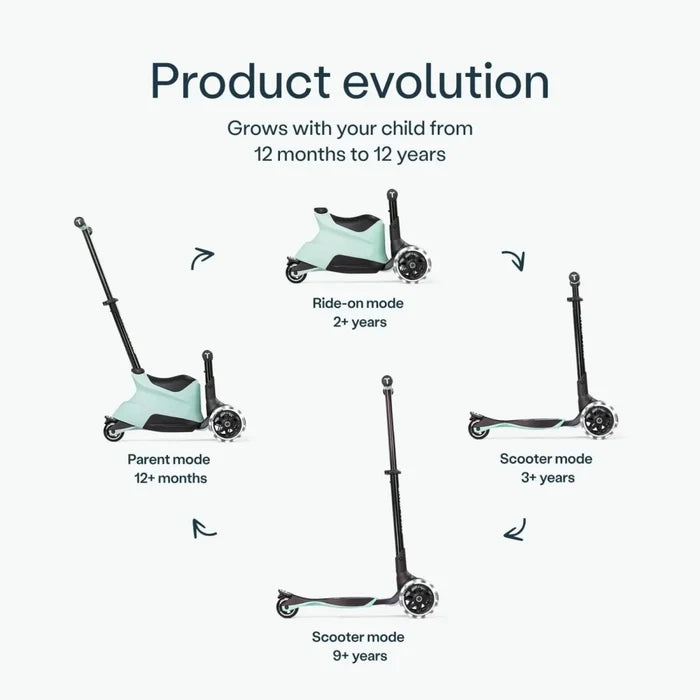 smarTrike Xtend Ride On Scooter Plus - Green - ebebek