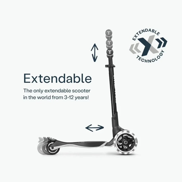 smarTrike Xtend Ride On Scooter Plus - Grey - ebebek