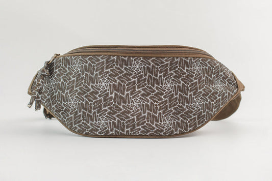Snaxagon Mono Fanny Pack - Brown