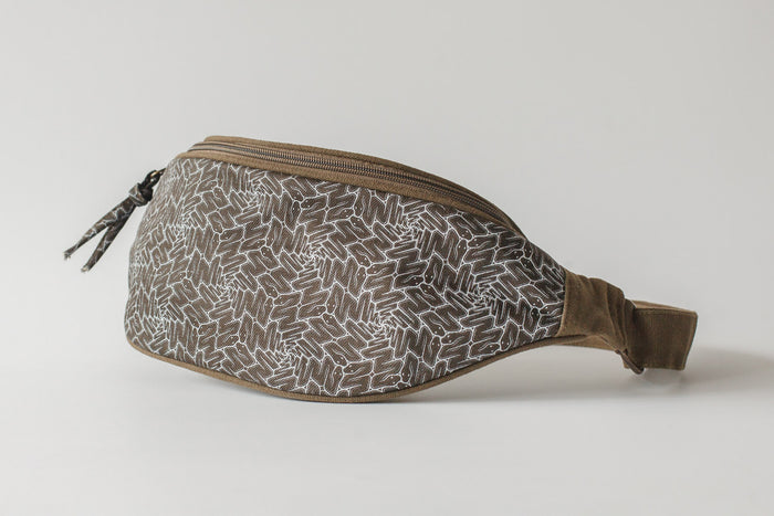 Snaxagon Mono Fanny Pack - Brown