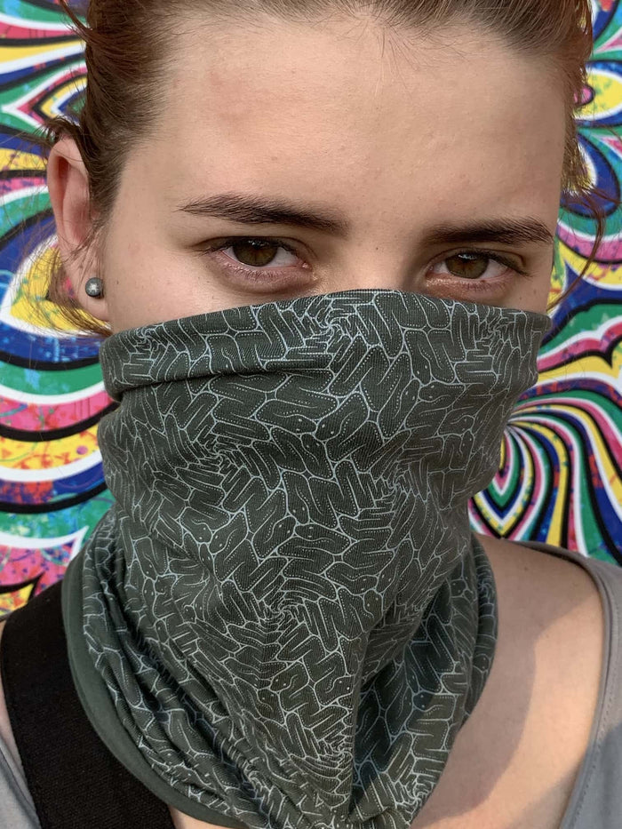 Snaxagon Neck Warmer and Dust Mask - symbolika
