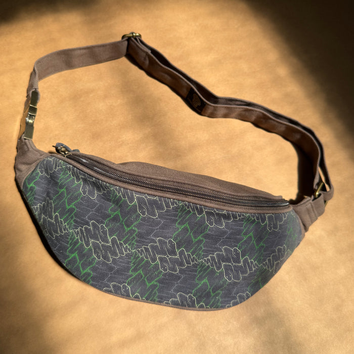 Snaxagons Duo - Fanny Pack - Moka