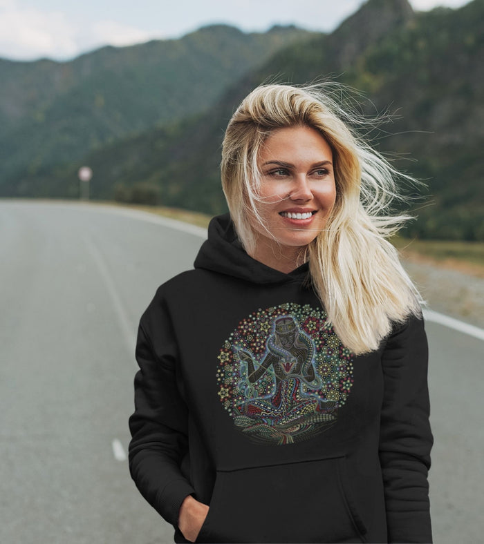 Song Weaving Hoodie Choice of Colors — visionary art by Symbolika