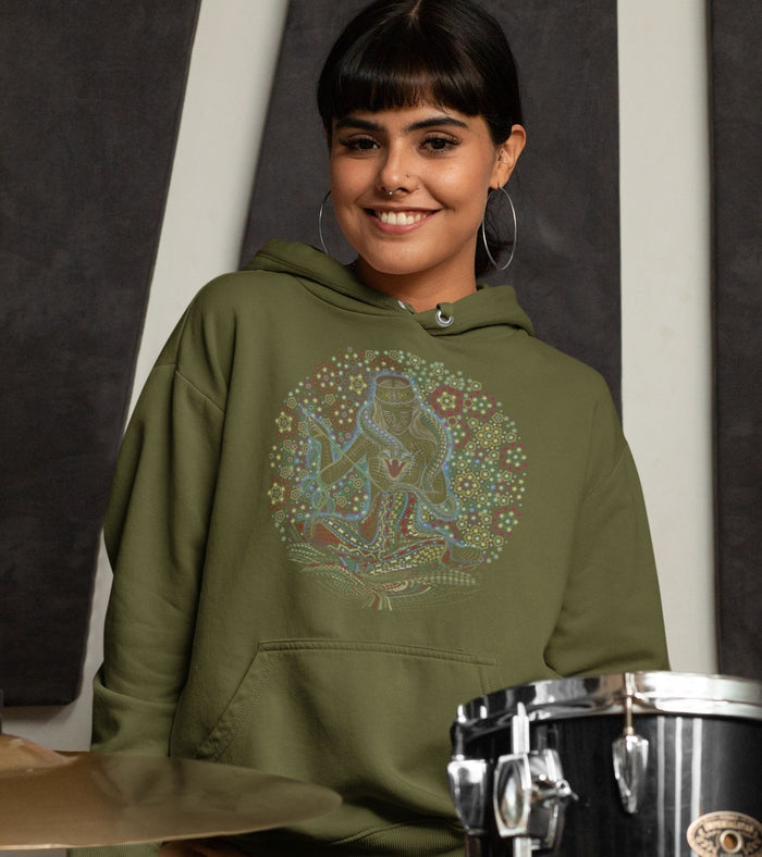 Song Weaving Hoodie Choice of Colors — Image 2 by Symbolika
