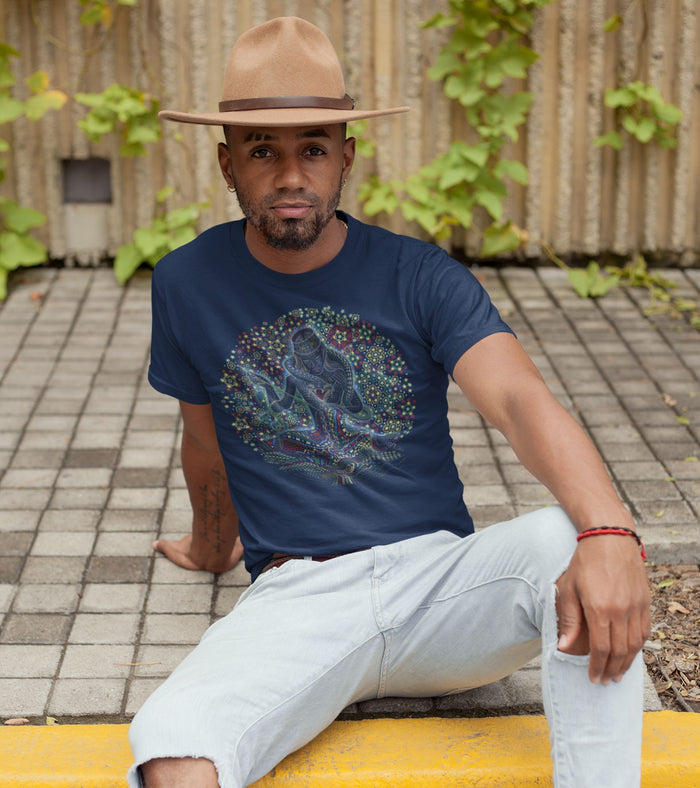 Song Weaving T-Shirt Choice of Colors — Image 4 by Symbolika