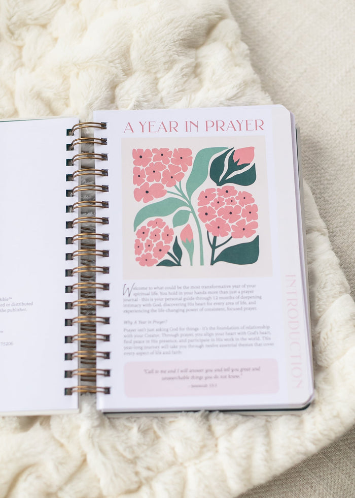 Spiral Bible™ A Year In Prayer: A Journey of Daily Prayer and Reflection Gifts