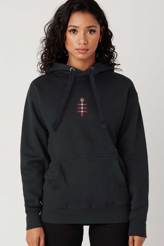 Spirit Molecule Symbol Hoodie Choice of Colors — visionary art by Symbolika