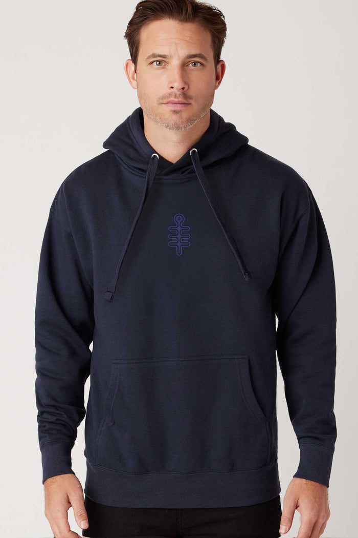 Spirit Molecule Symbol Hoodie — visionary art by Symbolika