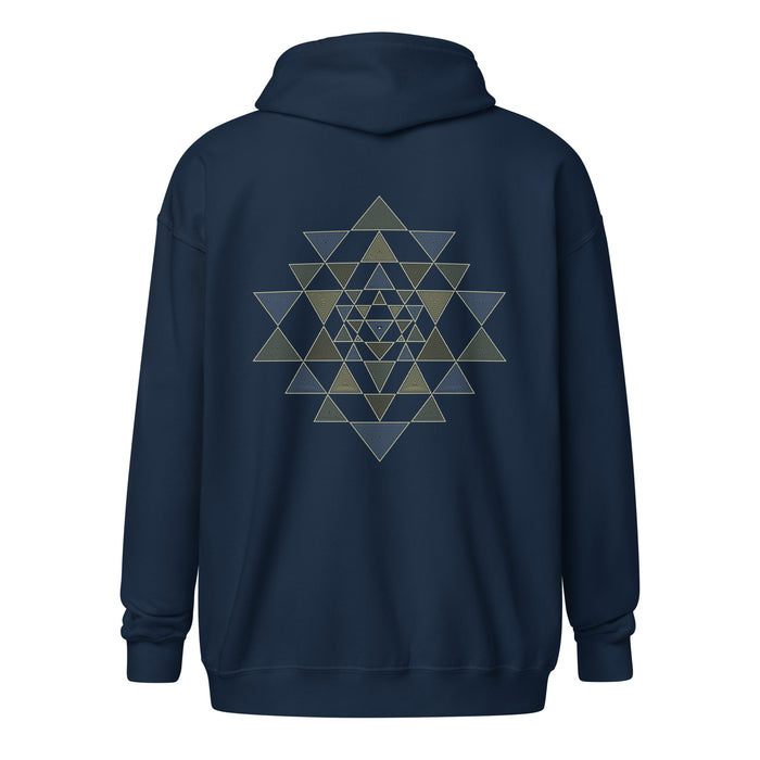 Sri Yantra Hoodie Choice of Colors — Image 7 by Symbolika