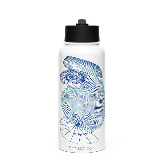 Stainless steel water bottle - Nautilus - symbolika