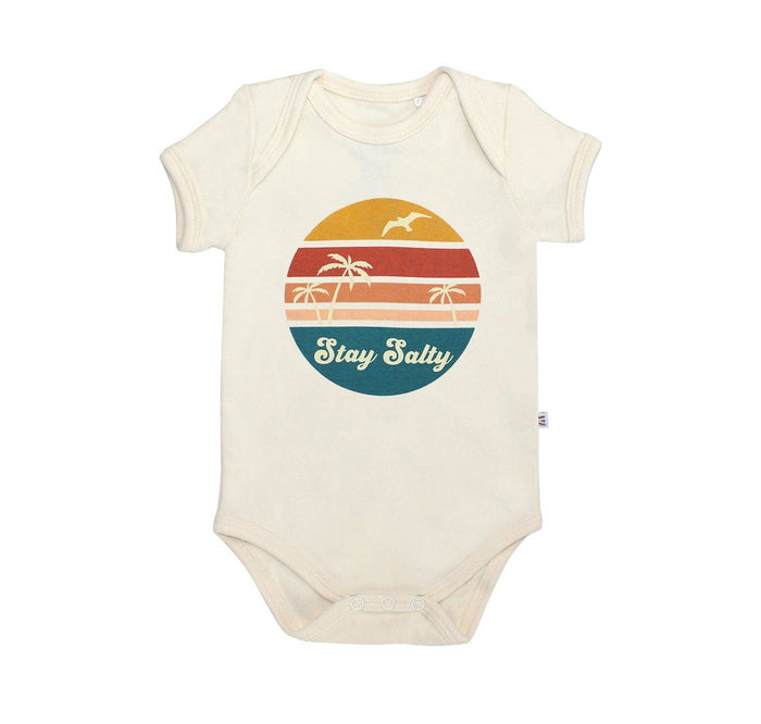 Stay Salty Summer Cotton Baby Onesie