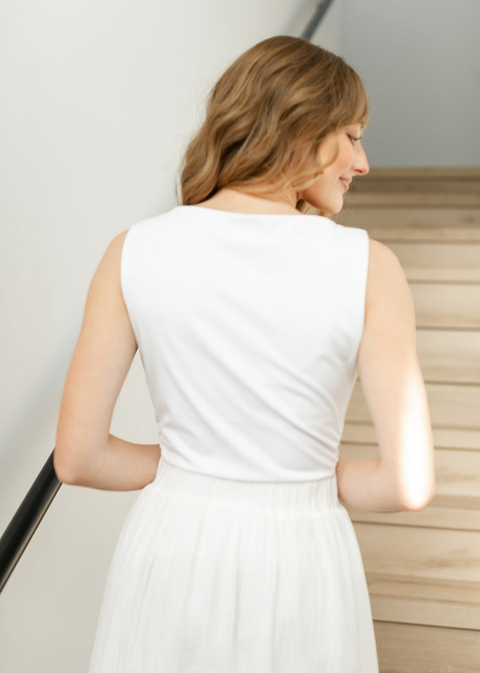 Steve Madden® Adair Ivory Knit Top FF Tops